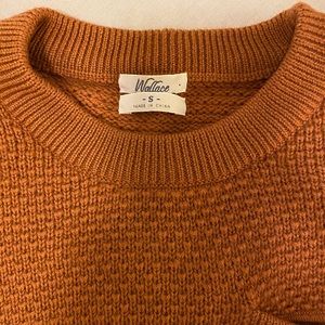 Madewell waffle sweater